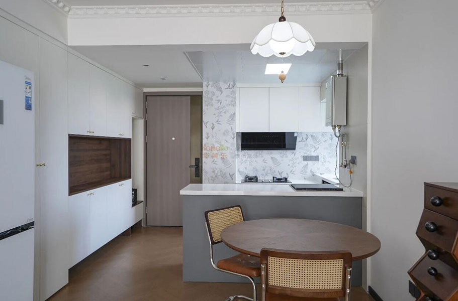 【實(shí)景案例】高埗天鵝堡：開(kāi)放式廚房+中島臺(tái)，空間感翻倍